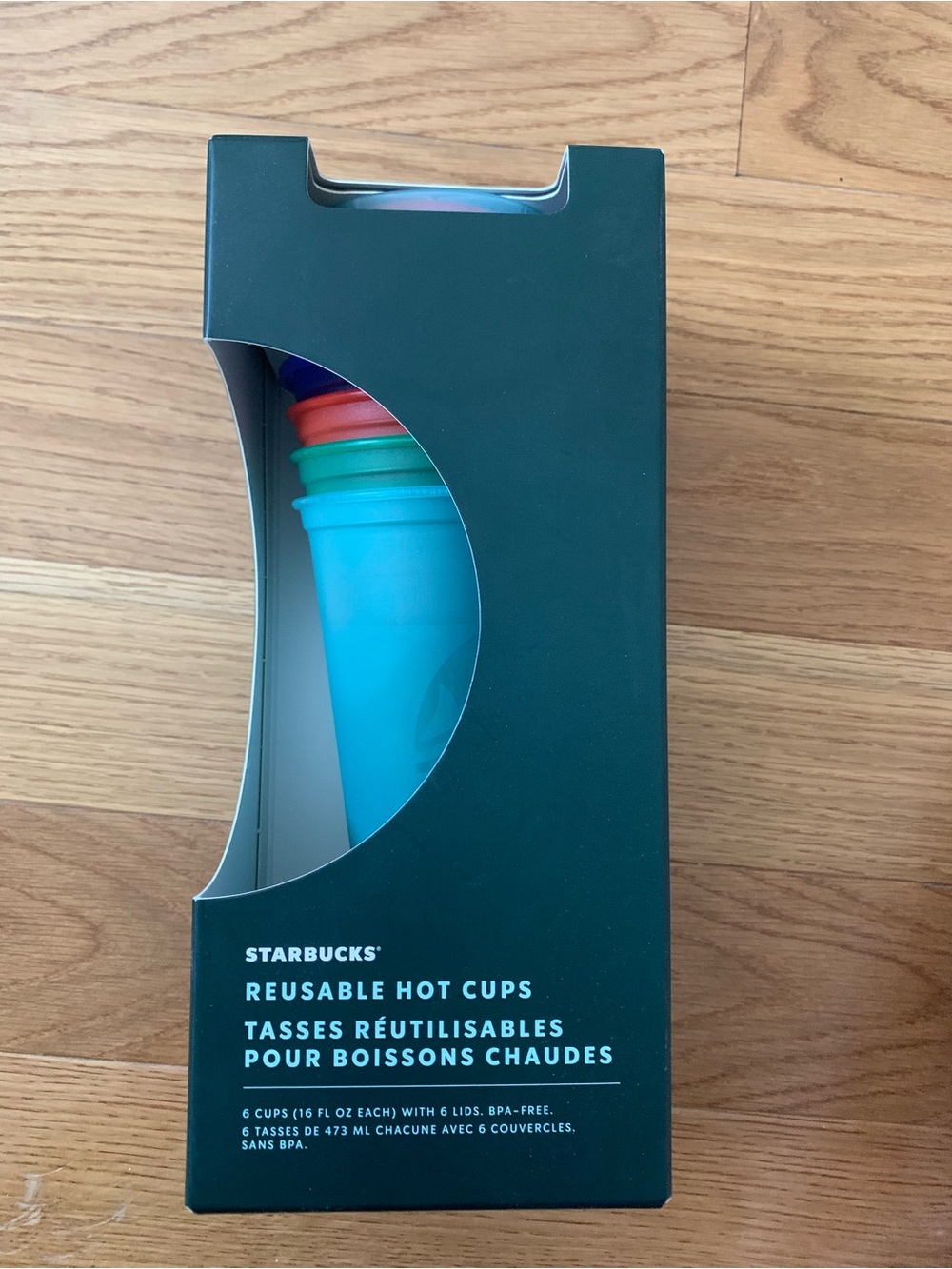 Starbucks Reusable Hot Cups Set - set of 4